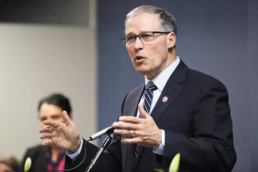 Washington Gov. Jay Inslee - YOUNG KWAK