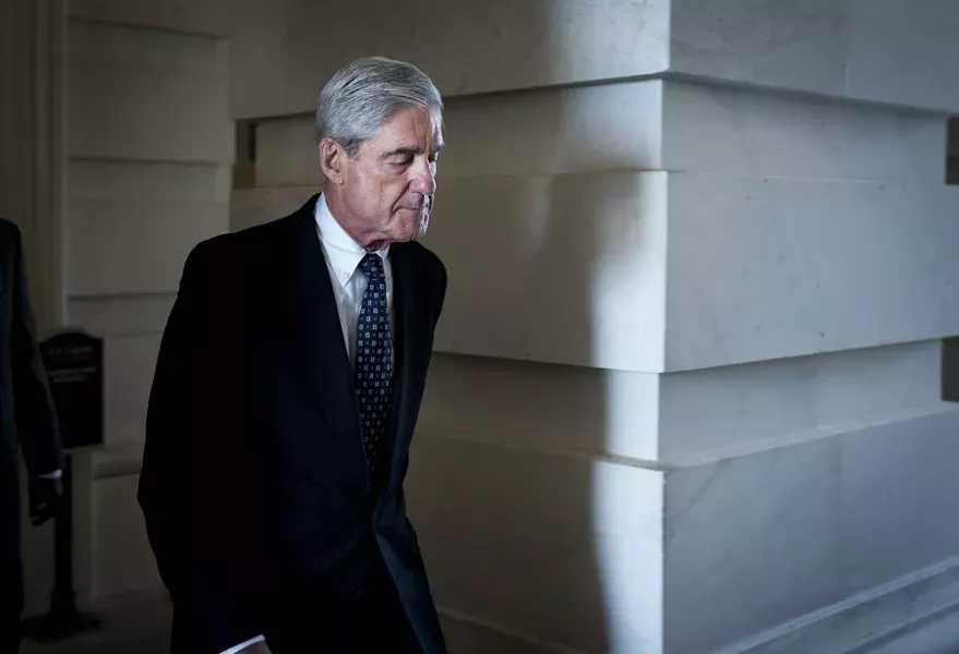 Robert Mueller, the special counsel leading the Russia investigation - DOUG MILLS/THE NEW YORK TIMES