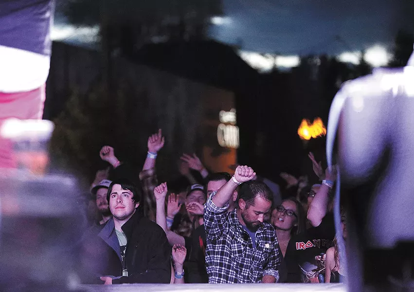 Elkfest's big crowds have been an economic boon to neighborhood businesses — but have sparked complaints from some local residents. - YOUNG KWAK