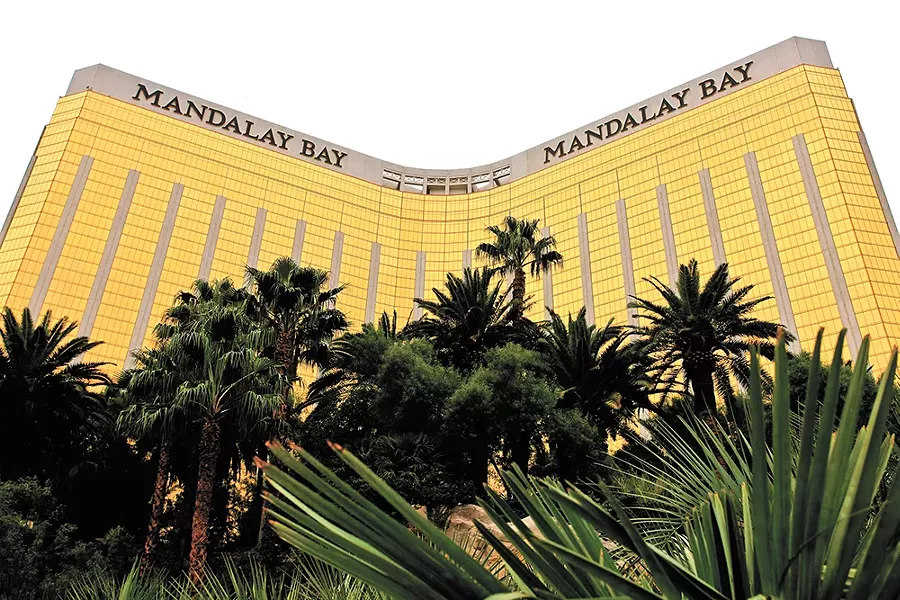 Last year, a mass shooter in Las Vegas used a slew of semi-automatic weapons equipped with bump stocks to pull off the largest mass shooting in the United States, leaving 58 people dead and 851 injured. - HAKAN DHALSTROM PHOTO