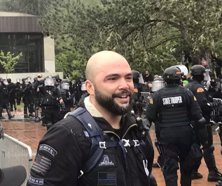 Joey Gibson - MIKE BIVINS PHOTO