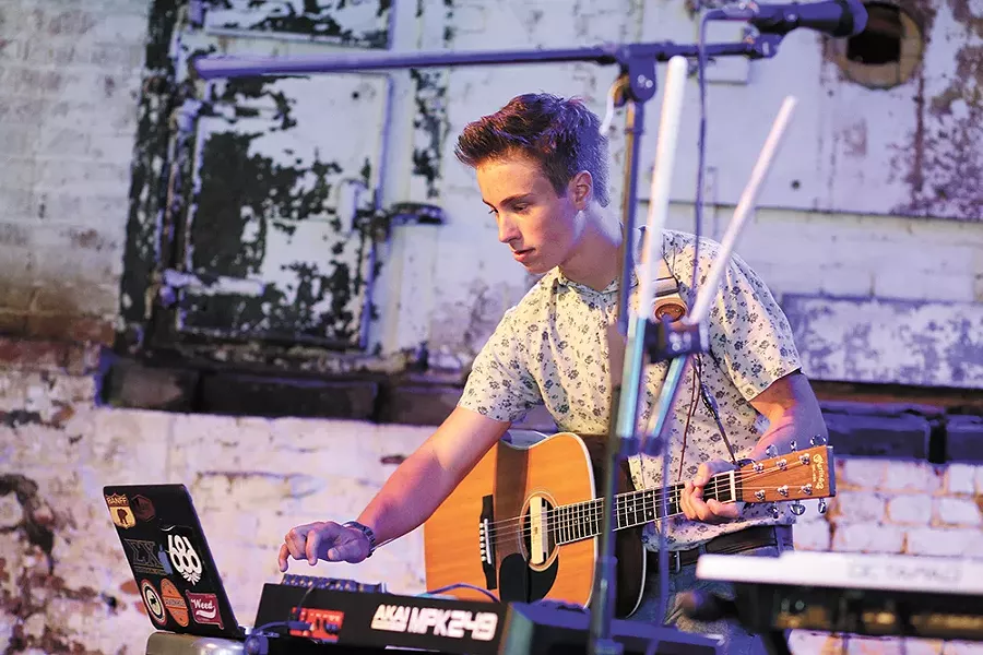 Dylan Hathaway performs at Volume 2017. - YOUNG KWAK