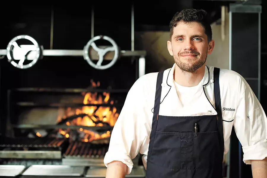 Park Lodge chef and owner Philip Stanton. - YOUNG KWAK