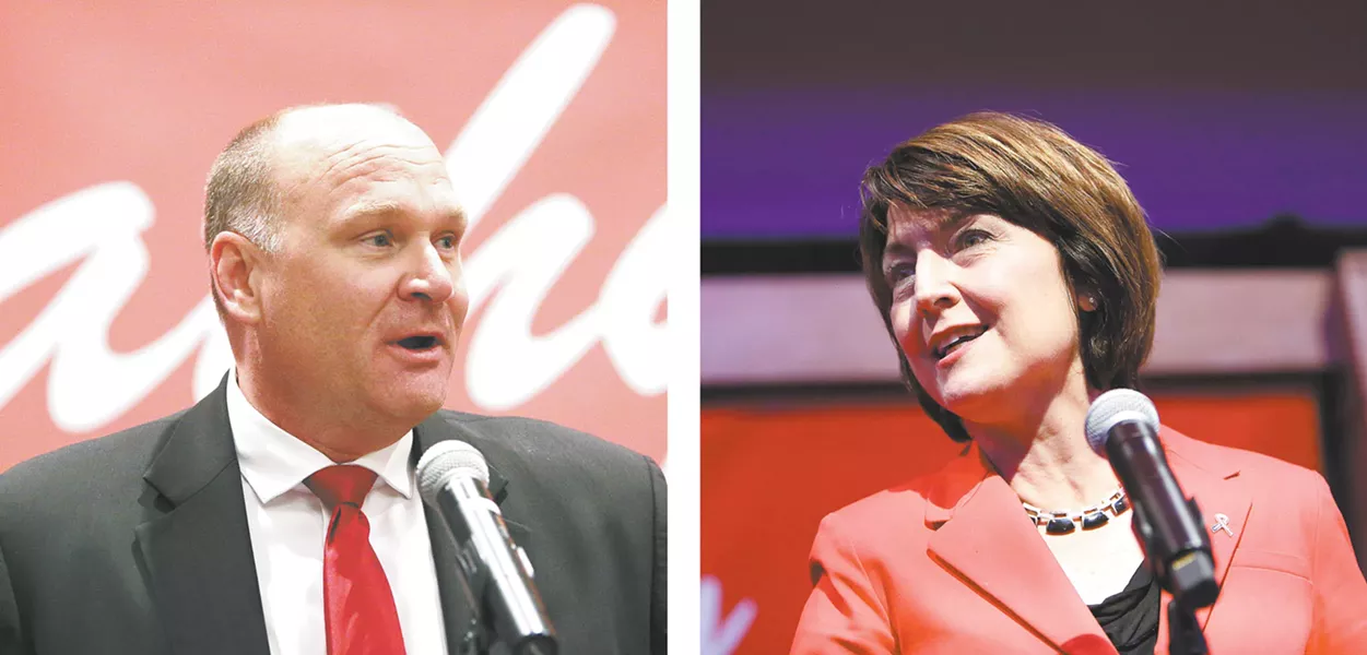 Sheriff Ozzie Knezovich and Congresswoman Cathy McMorris Rodgers