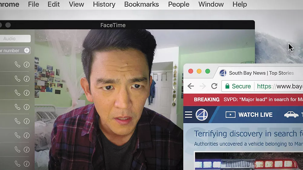 John Cho is a desperate dad in Searching, a 21st-century twist on your standard amateur detective story.