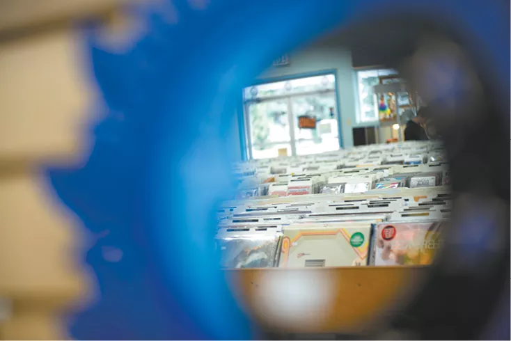 The inventory at Coeur d'Alene's the Long Ear. - DEREK HARRISON