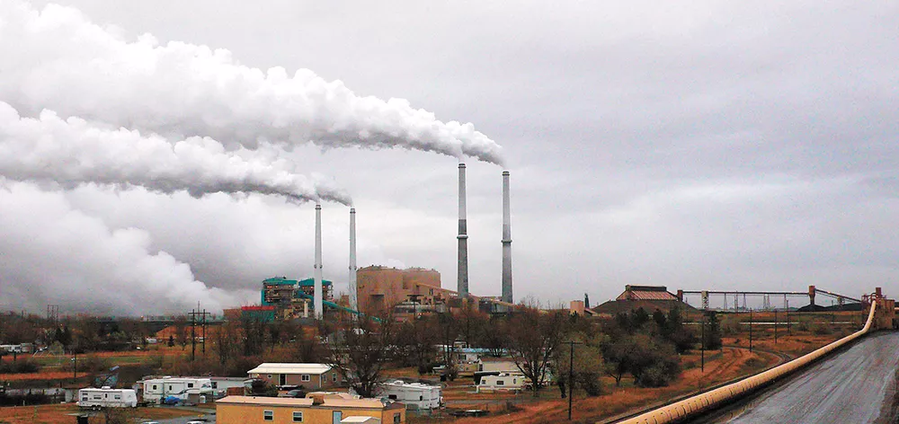 The Sierra Club is betting that the days are numbered for the Colstrip coal plant, which Avista partially owns. - SIERRA CLUB PHOTO