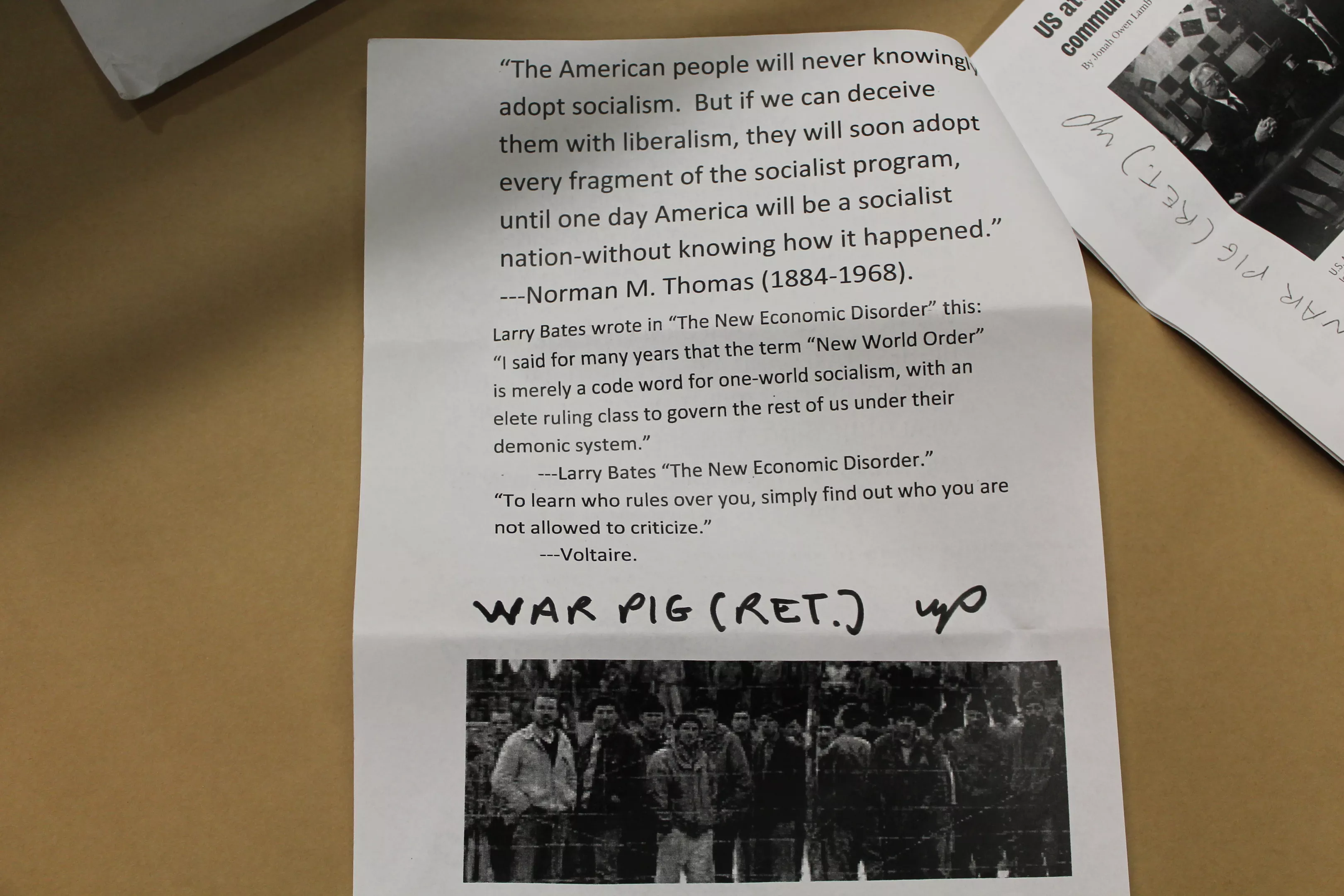 PRIMARY SOURCE The first (strangely Californiafocused) "death threat" letter in the Dolezal