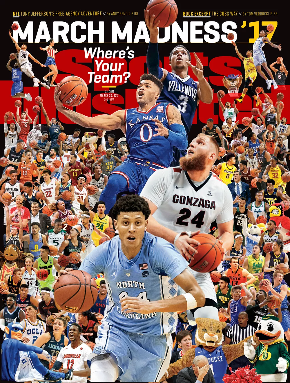 Zags make cover of Sports Illustrated March Madness issue—see it here ...