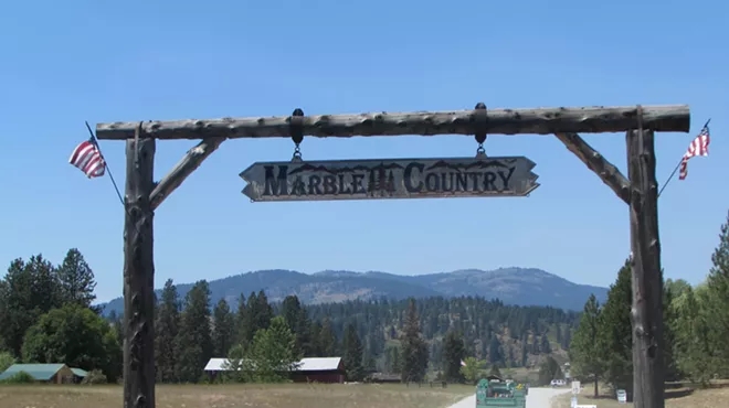 The Inlander was turned away from the Marble God and Country Celebration in 2016.