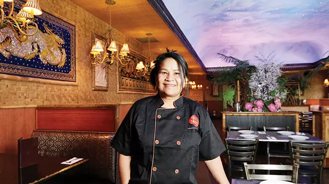 Thai Bamboo&rsquo;s May Burgess grew up in southern Thailand. 
&ldquo;Thailand is a small country but we&rsquo;re very rich in food.&rdquo;