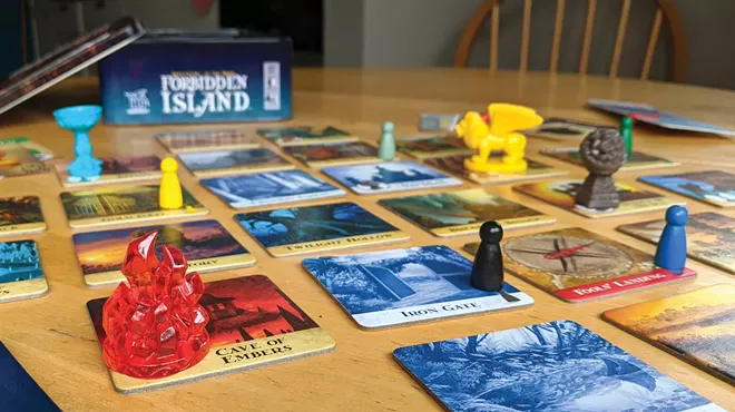 Work as a team to gather treasures and escape the Forbidden Island.