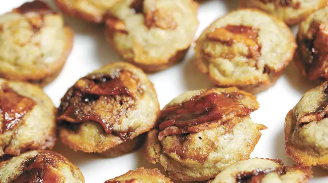Once you decarb your weed, then you can make some delicious cannabis-infused treats &mdash; like these bacon banana muffins.