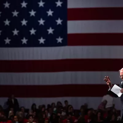 Sen. Bernie Sanders (I-Vt.), a Democratic presidential hopeful, speaks during a forum sponsored by Everytown for Gun Safety and two of its branches, Moms Demand Action and Students Demand Action, in Des Moines, Iowa, on Saturday, Aug. 10, 2019.