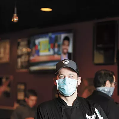 Chef Michael Wiley of Wiley's Downtown Bistro and Prohibition Gastropub.