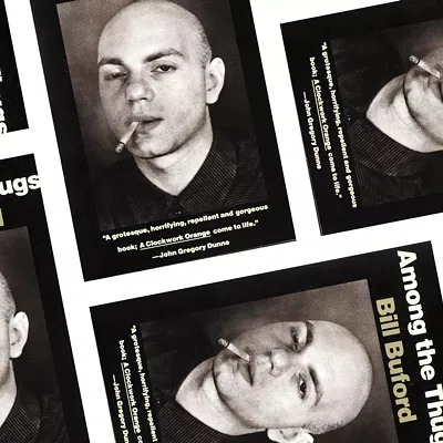 My first time... reading Bill Buford's soccer hooliganism classic Among the Thugs