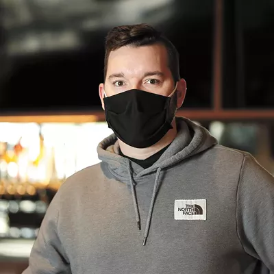 Pint House owner Josh Blair