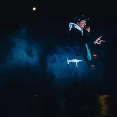 Jay Z opens his &ldquo;4:44&rdquo; tour at the Honda Center in Anaheim, Calif., Oct. 27, 2017.