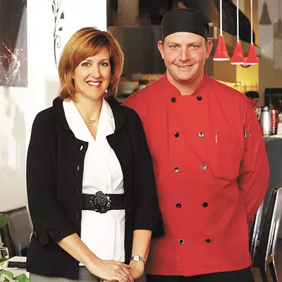 Connie Naccarato and chef Jason Rex, photographed at Scratch restaurant in downtown Spokane.