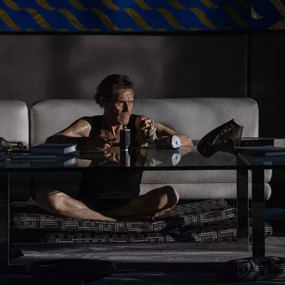 Willem Dafoe sweats and screams his way through Inside, a meditative yet maddening film