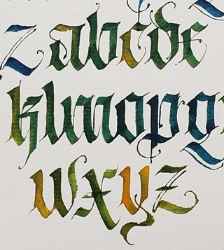 Journey into Fraktur Calligraphy with Adonna Deibel