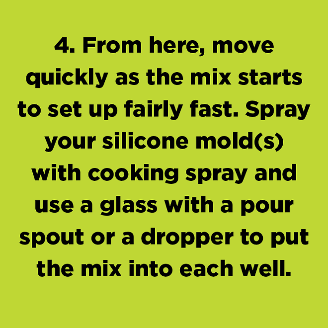 Step by step directions Recipe for sweet edible gummies Spokane