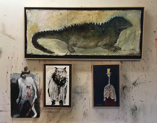 Mel McCuddin's home and studio reflect the longtime painter's upbeat attitude - Vimarsana News