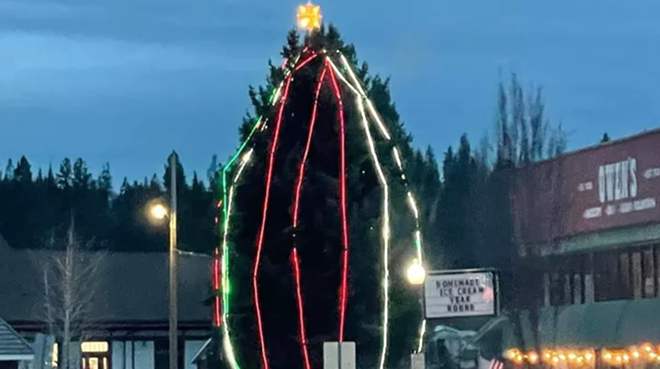 Newport man bashes town's 'pathetic' Christmas tree, rekindles community spirit - Vimarsana News