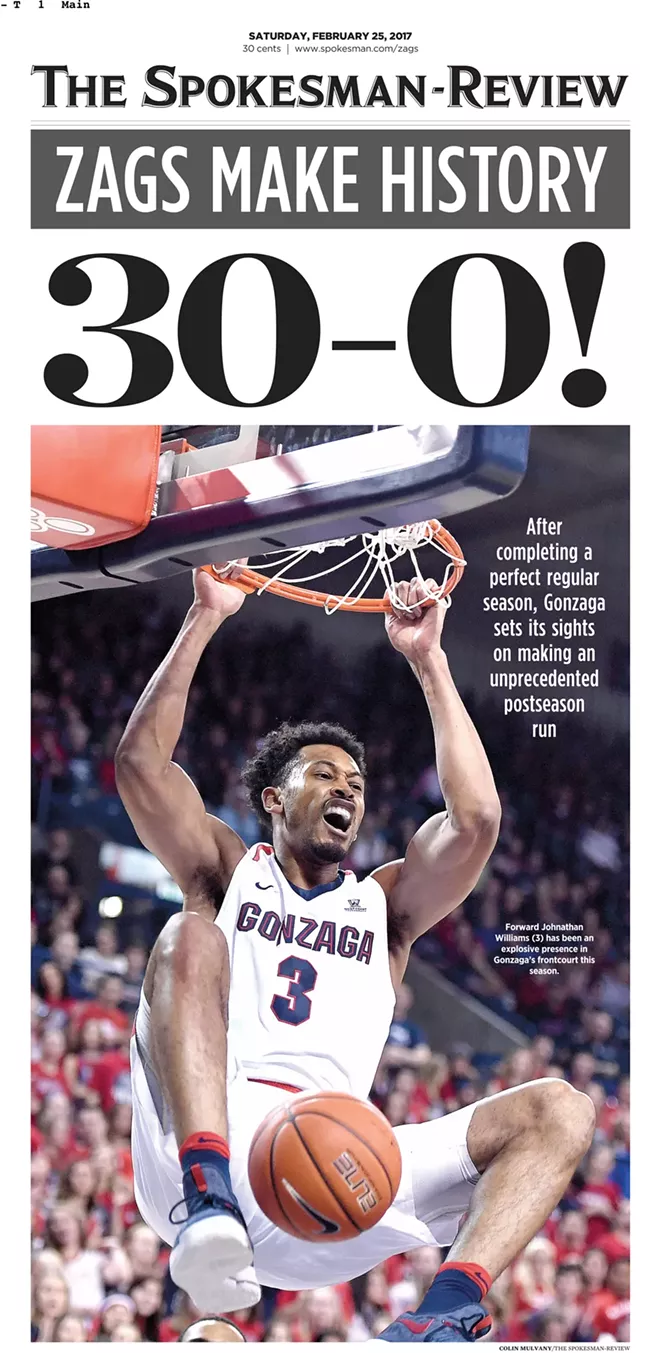 Via Rss Local News The Spokesman Review Spokane News My Blog | did the spokesman review just jinx the undefeated zags Via Rss Local News The Spokesman Review Spokane News My Blog | did the spokesman review just jinx the undefeated zags