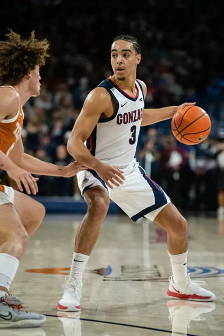 Photos from Gonzaga's 86-74 win against No. 5 Texas