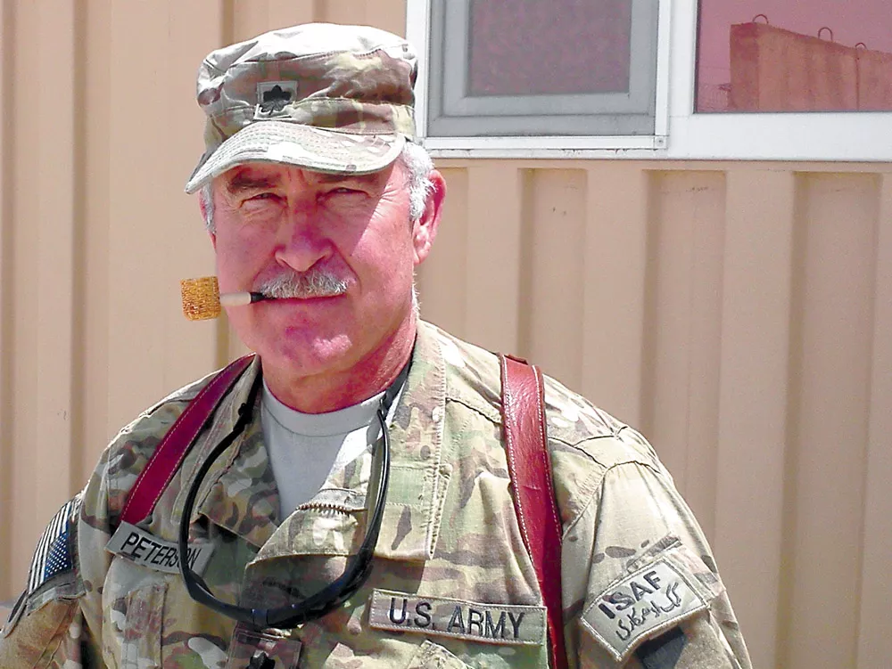 Vance Peterson: \'There\'s nothing really secure, in terms of Afghanistan.\' - COURTESY OF VANCE PETERSON