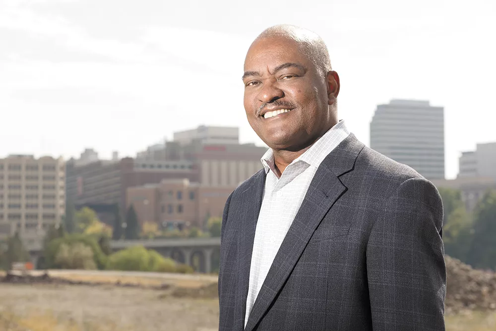 “Was there an epiphany? No,” WSU President Elson Floyd says about the decision to pursue their medical school. “Just the reality that someone had to step up.” - YOUNG KWAK