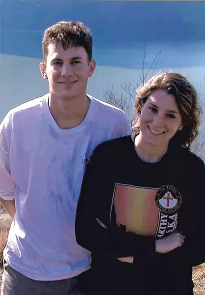 Hiking in N.Y., 2002