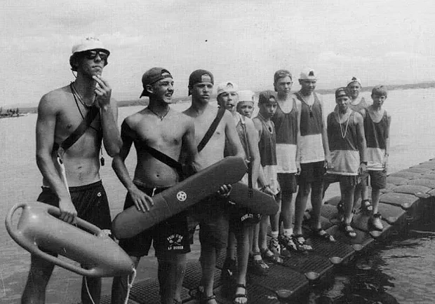 Jake Rutter, far left