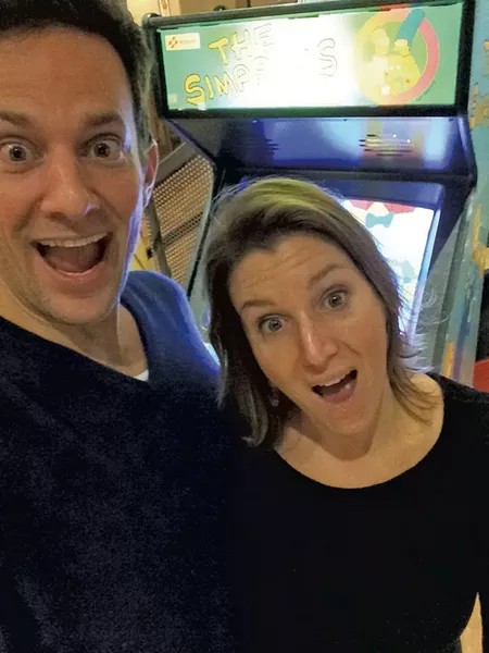 Jeff and Alison at Tilt