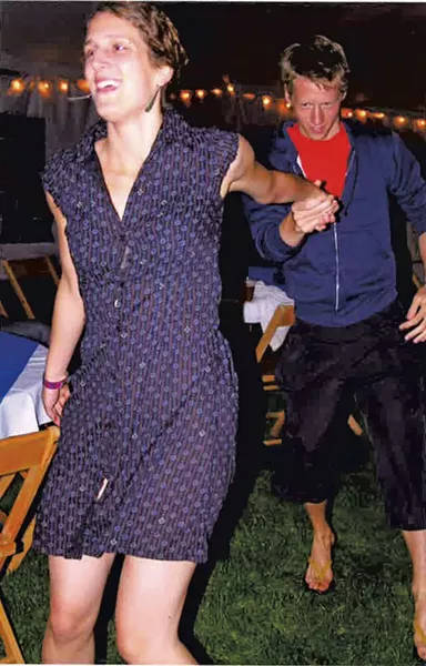 Megan and Daniel at a dance