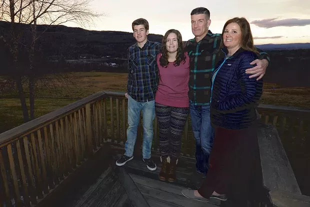 Dad: Art Mathisen, 44, chief operating officer, Copley Hospital - Mom: Jenni Mathisen, 43, stay-at-home mom - Kids: sons Blair, 20 (not pictured), and Sam, 15; daughter, Emma, 17
