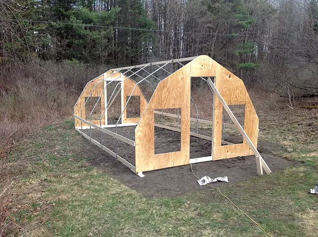 During construction - COURTESY OF THE ZEILENGA FAMILY