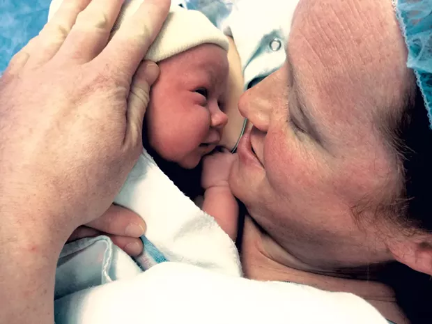 Terra Heilenbach and her son Ellis - COURTESY OF TERRA HEILENBACH