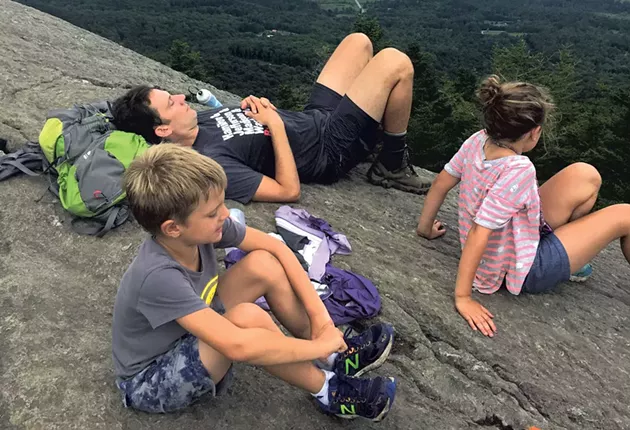 On top of Stowe Pinnacle - ALISON NOVAK