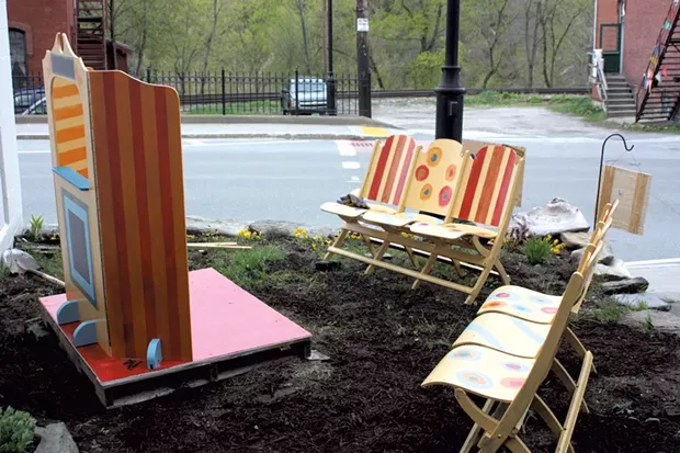Community Workshop's pop-up theater