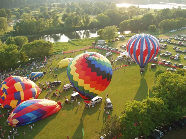 Quechee Hot Air Balloon Craft and Music Festival