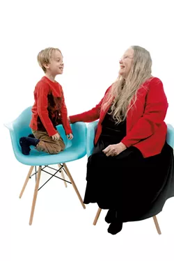 Leo, 6, Essex, and Kitty, 67, East Montpelier - SAM SIMON