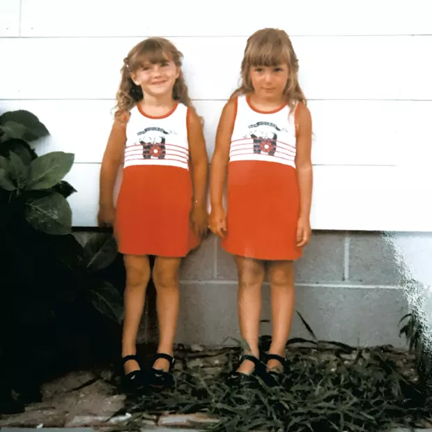 Lexy and Alison, 1982