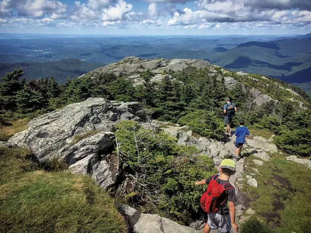 Camel's Hump summit - BROOKE BOUSQUET