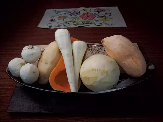 Fall veggies - ANDY BRUMBAUGH