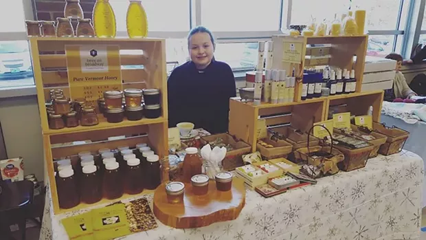 Benoit's daughter Amelia - COURTESY OF BEES ON BROADWAY