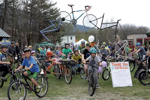 Last year's bike parade