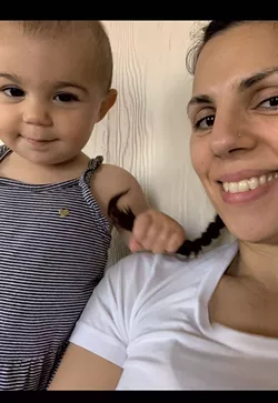 Suzy Shulman and her daughter