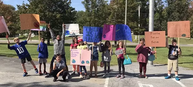 The Malikians preparing to participate in the climate strike